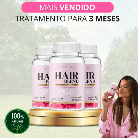 3 Potes Hair Blend + Frete Grátis