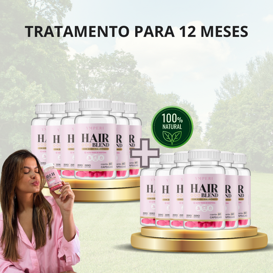 12 Potes Hair Blend + Frete Grátis